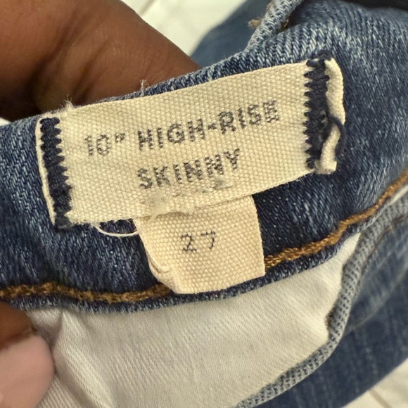 Madewell High-Waisted Blue Jeans Size 27 - Picture 5 of 8